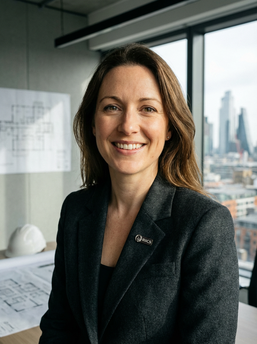 Sarah Pemberton, Associate Surveyor at Pimlico Surveyors, in the office